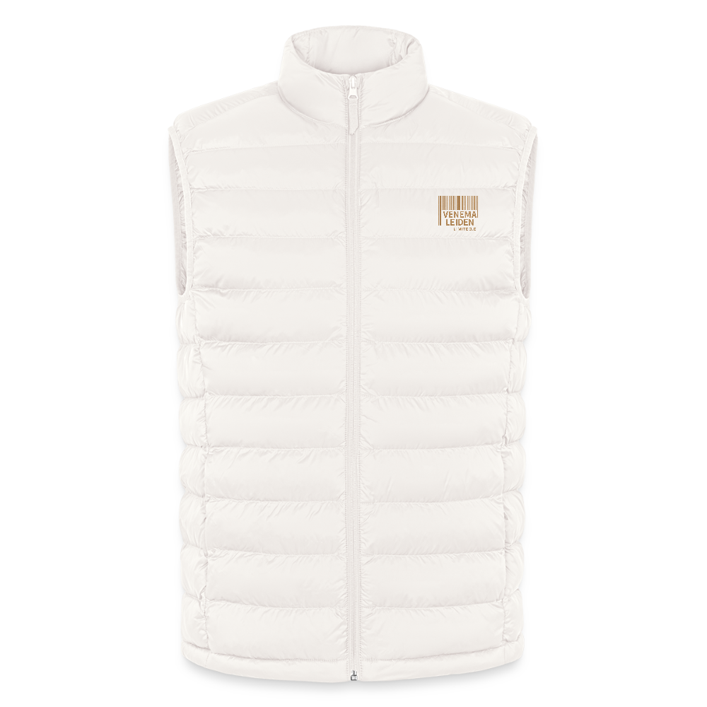 quilted gilet - off white